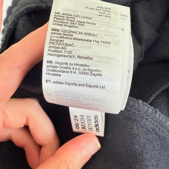 NWT Women's Adidas Soft Fleece Lined Straight-Leg Sweatpants M - Picture 6 of 14